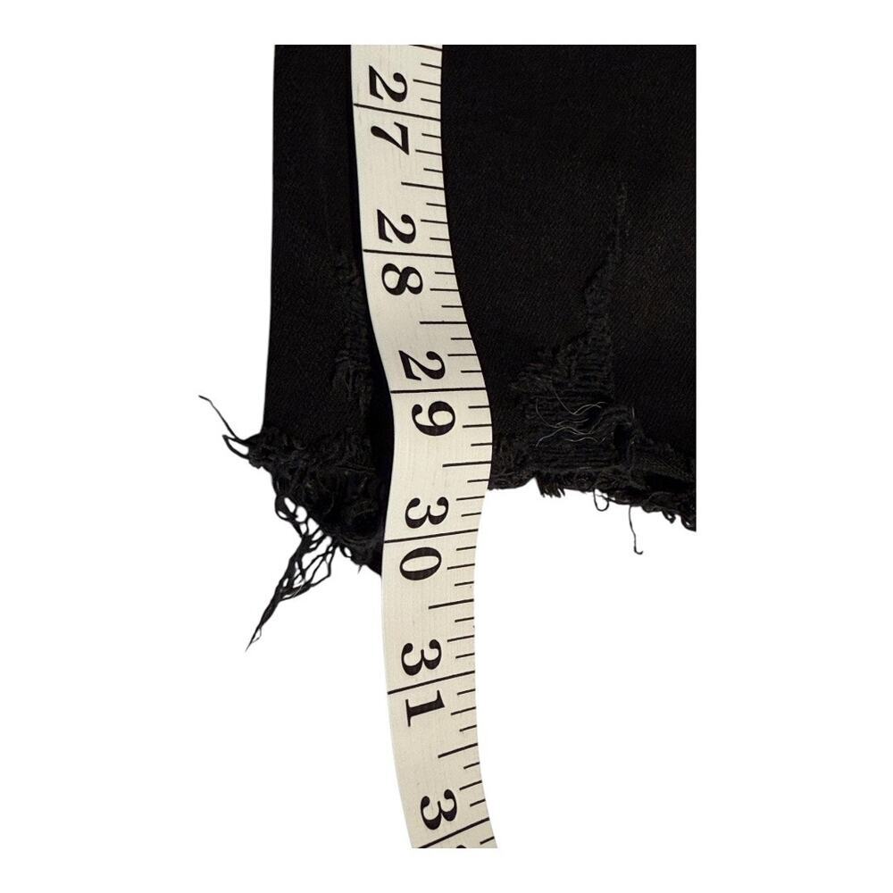 Free People Women's Distressed Skinny Jeans Black Size 8 (29) - Picture 5 of 6